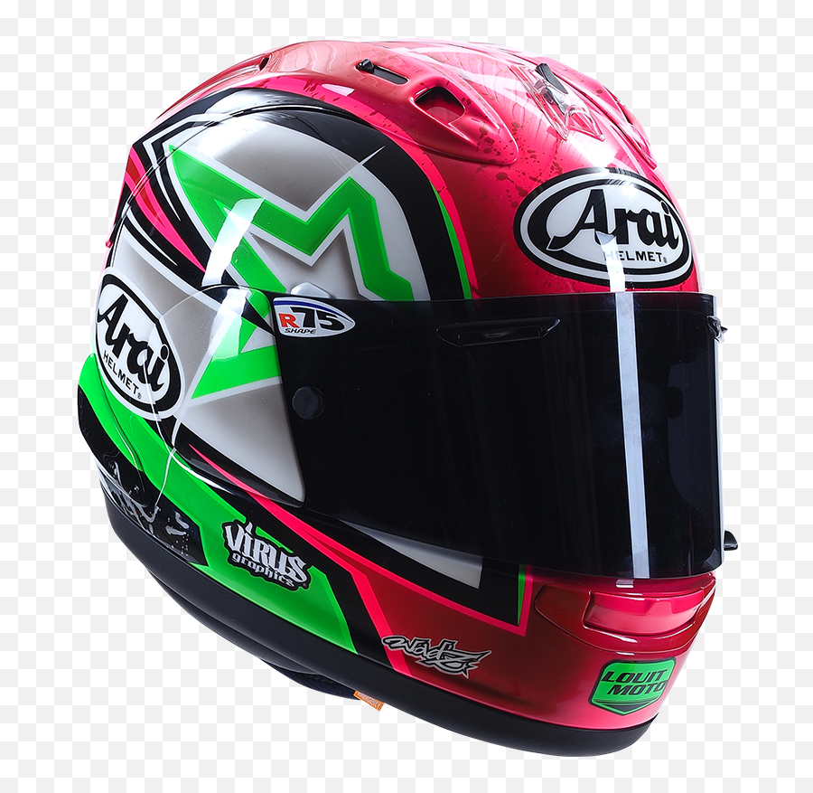 Arai Rx - 7v Lmahias 2019 Arai Helmets Helmet Custom Helmets Motorcycle Helmet Emoji,Phillips Emotion Helmet