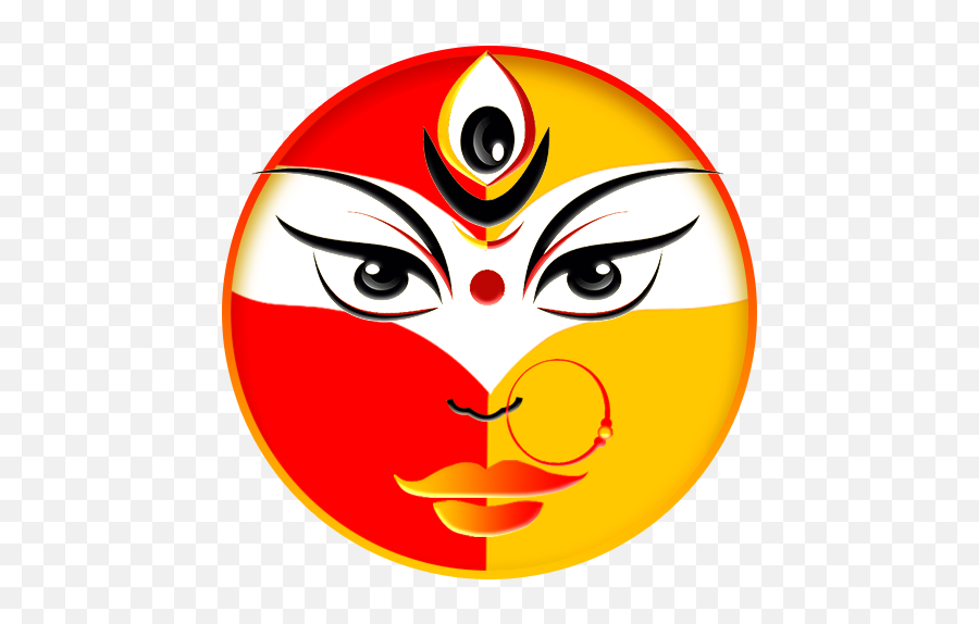 Amazoncom Navratri Maa Durga Launcher Theme Appstore For - Durga Face Transparent Emoji,Dazzling Emoticon