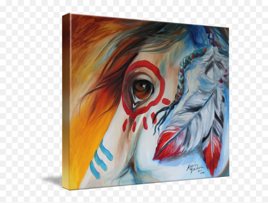 War Horse Spirit Eye - War Horse Spirit Eye Emoji,Emotions Of Art ''horses''