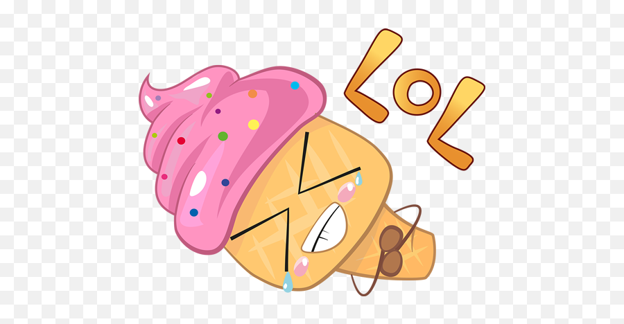 Ice Cream - Very Cute Stickers By Yuri Andryushin Happy Emoji,Yuri On Ice Emojis