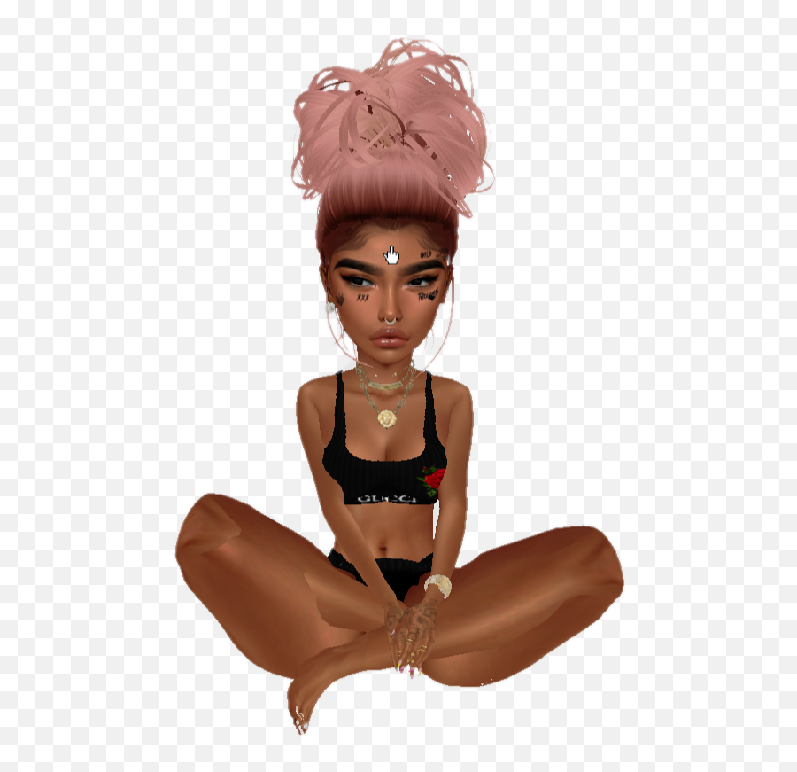 Imvu Sticker By Lanibarbie - Sitting Emoji,How To Do Emojis On Imvu