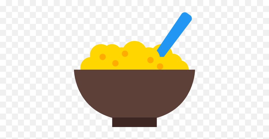 Porridge Food Free Icon Of 100 Colored Food U0026 Drink Icons - Oatmeal Icon Png Emoji,Ketogenic Emoticon