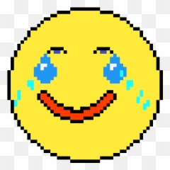 Pixilart - Smiley Cry By Anonymous Portable Network Graphics Emoji,Draw Crying Emoticon