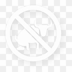 No Bull Shit Sticker 110mm Bullshit - Please No Dogs In Flower Bed Emoji,Longhorn Cattle Emoji Sign