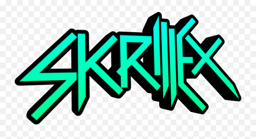 Skrillex 3d Logo Sticker - Horizontal Emoji,Skrillex Emoji