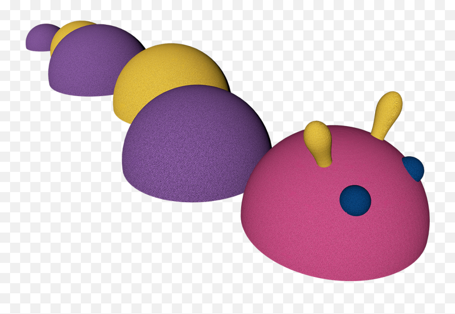 Euroflex Caterpillar Head - Dot Emoji,Purple Caterpillar Emoticon