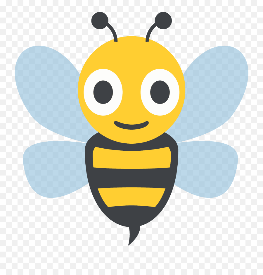 Emojione 1f41d - Honey Bee Emoji,Insect Emoji