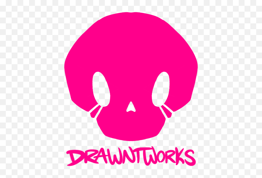 Drawntworks U2013 Dweegz - Dot Emoji,Pink Cat Hat Emoticon
