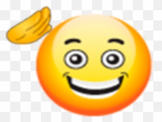 Salute Very Happy Emoji - Happy,Black Salute Emoji