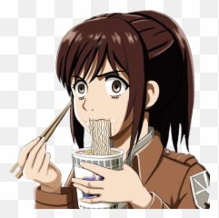 Snk Shingekinokyojin Sticker - Sasha Attack On Titan Emoji,Skype Aot Emoticons