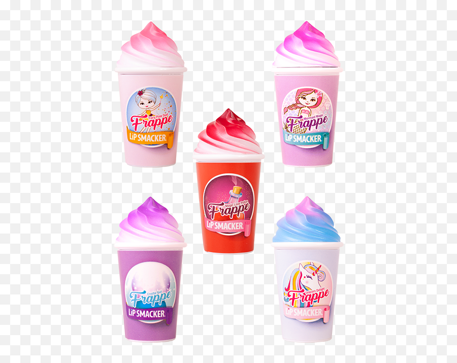 Magical Frappe Cup Lip Balm Collection - Lip Smacker Frappe Fairy Emoji,Lip Balm Emoji Containers