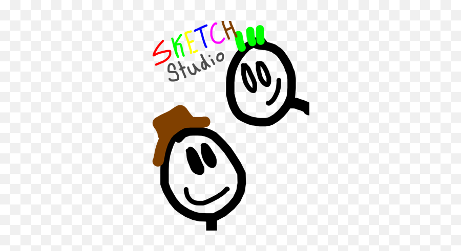 Sketch Studio - Happy Emoji,Bobross Emoticon