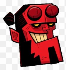 Lollipop Chainsaw Game Movie Stickers - Hellboy Sticker Emoji,Emoji Movie Drinking Game