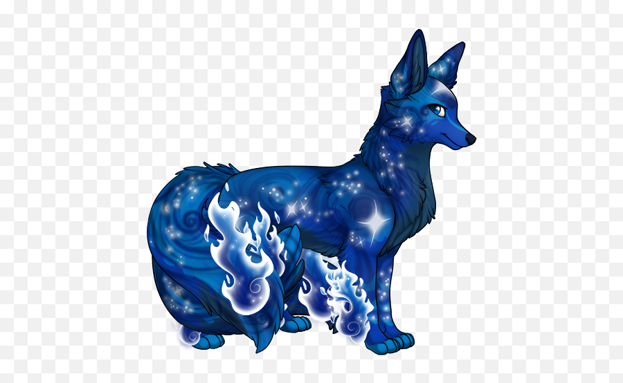 Star Wolf Png - Kawaii Galaxy Cute Wolf Emoji,Werewolf Emoji