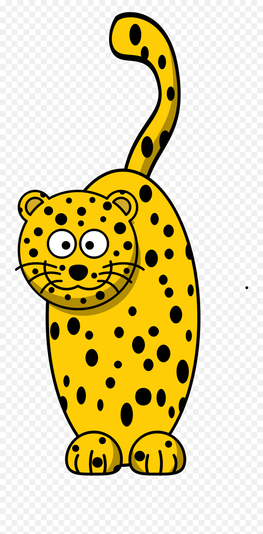 Big Image - Cheetah Yellow Emoji,Cheetah Emoticon