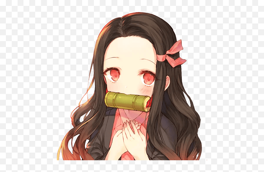 Kimetsu No Yaiba - Telegram Sticker Emoji,Nezuko Discord Emojis