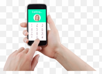 Man Phone Holding In Hand Png Transparent Images Emoji,Iphone Emoji Holding Hand
