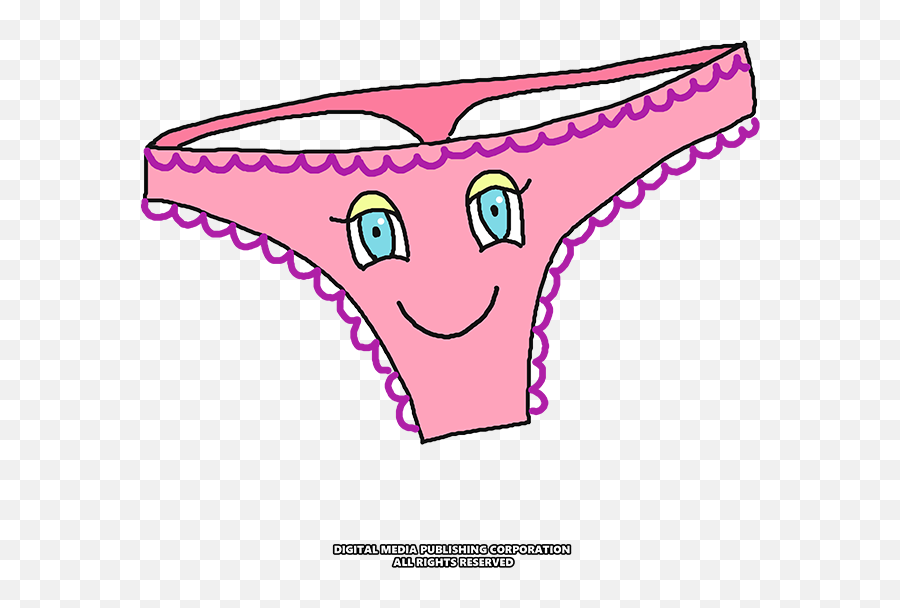 Pink Panty Emoji,Kitty Emoticon Panties