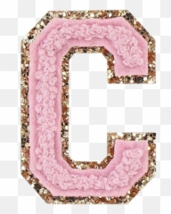 Flamingo Glitter Varsity Letter Patches Varsity Letter Emoji,Wwi Letters Emojis