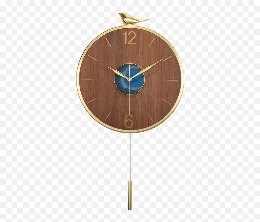 Nordic Simple Design Style Wall Clock Fashion Art Bird Wall Clock Creative Luxury Silent Metal Modren With Pendulum Home Decor B Emoji,European Vintage Creative Emotion Mood Ring