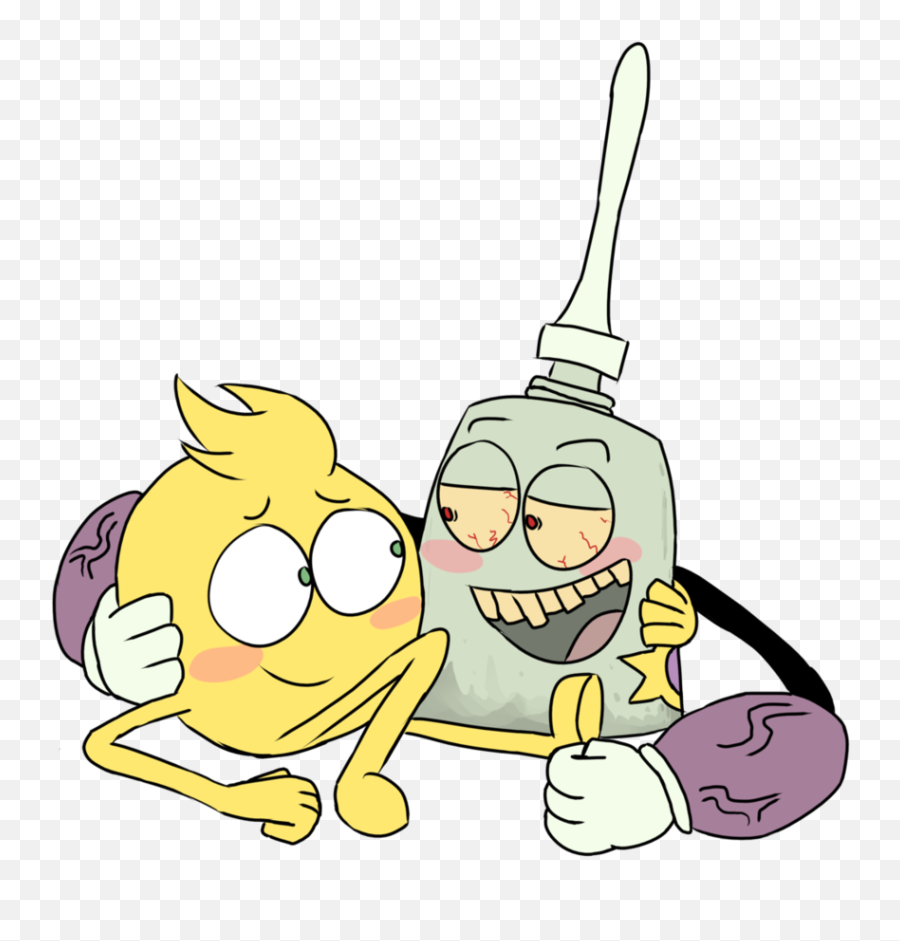 Yellow Nose Cartoon Clip Art - Sausage Party Vs Emoji Movie Gene X Jailbreak Emoji Movie,Emoji Movie