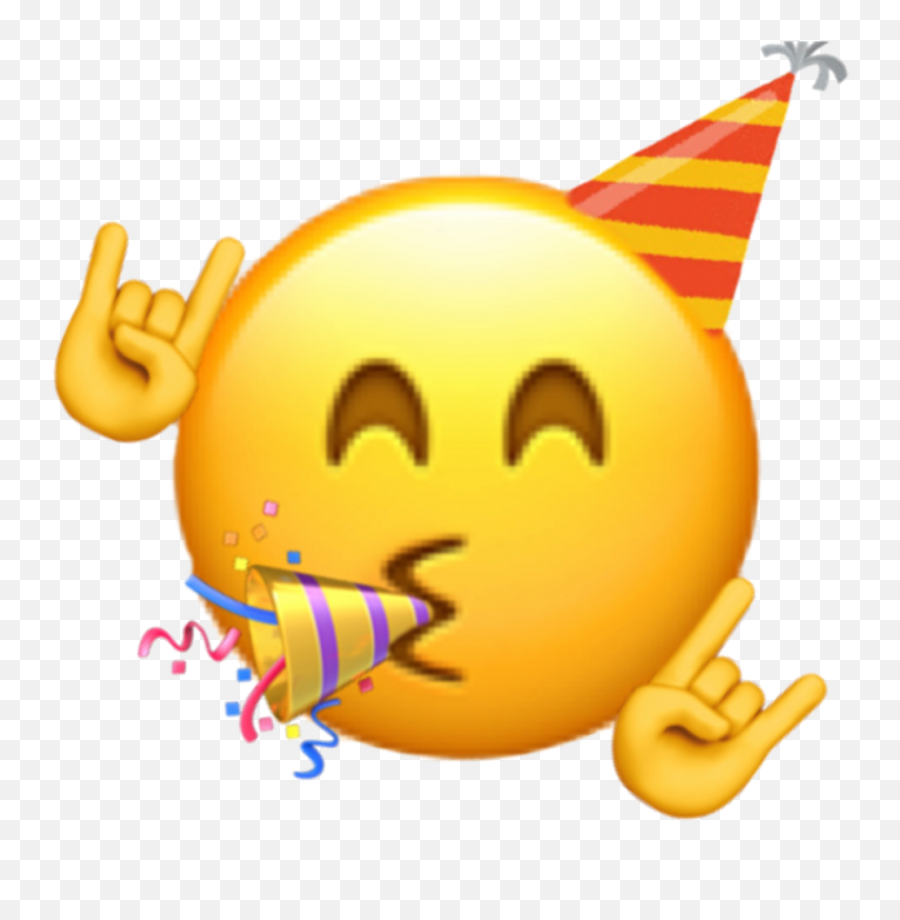 Download Fiesta Party Cumpleaños Celebracion Emoji - Transparent Background Party Emoji Png,Celebration Emoji
