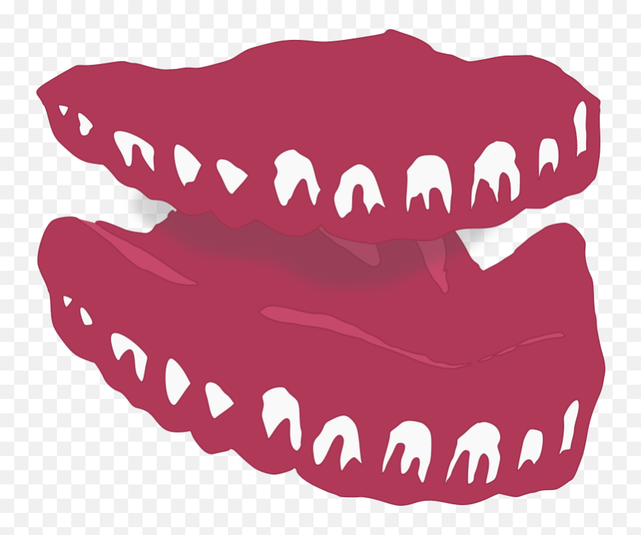 Openclipart - Clipping Culture Emoji,Chattering False Teeth Emoticon