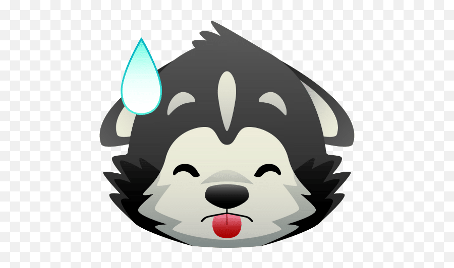 Can Huskies Live In Hot Weather Dog Breeds List Emoji,Weather Emoji