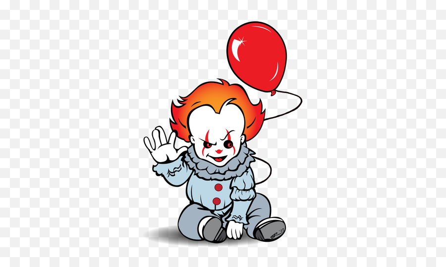 Tiny Terrors Collection Vinyl Stickers - 3 U2013 Spooky Baby Emoji,Pennywise Emoji Transparent