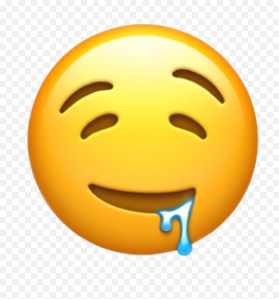 Drooling Emoji Remixit Sticker By Hi Ig - Transparent Drooling Face Emoji,Emoji 77