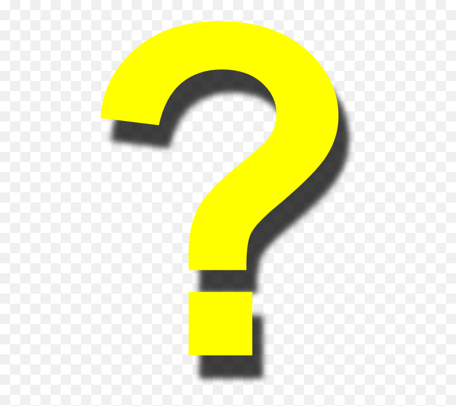 Free Transparent Question Mark Image Download Free Clip Art - Clipart Yellow Question Mark Emoji,Question Mark Emoji Ios 9