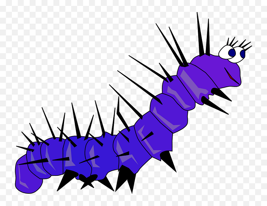 Free Caterpillar Worm Vectors - Purple Caterpillar Png Emoji,Caterpillar Emoji
