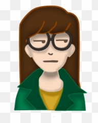 9 Things From The 90s That Should Be Made Into Emojis - The Awl Daria Emoji,Glasses Emoji