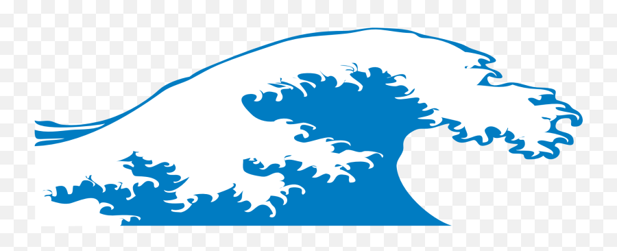 Clipart Waves Wave Hokusai Clipart Waves Wave Hokusai - Clipart Beach Transparent Background Emoji,Japanese Animated Emoticons Tumblr
