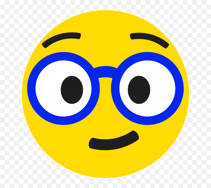 Scuola Channel - Emoji Con Lentes Nerd,Spiegazione Delle Emoticon