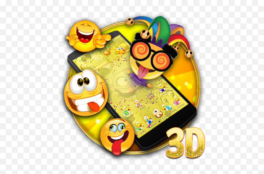 3d Animated Funny Emoji Theme - Gii Trí,3d Animated Emoticon