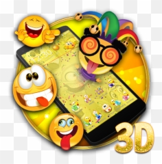 3d Animated Funny Emoji Theme - Gii Trí,3d Animated Emoticon