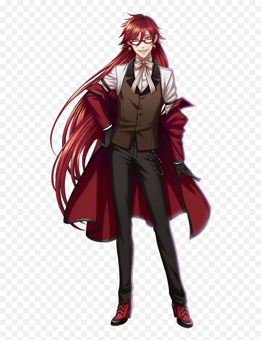 Grell Sutcliff - Grell Sutcliff Emoji,Black Butler Does Sebastian Have Emotions