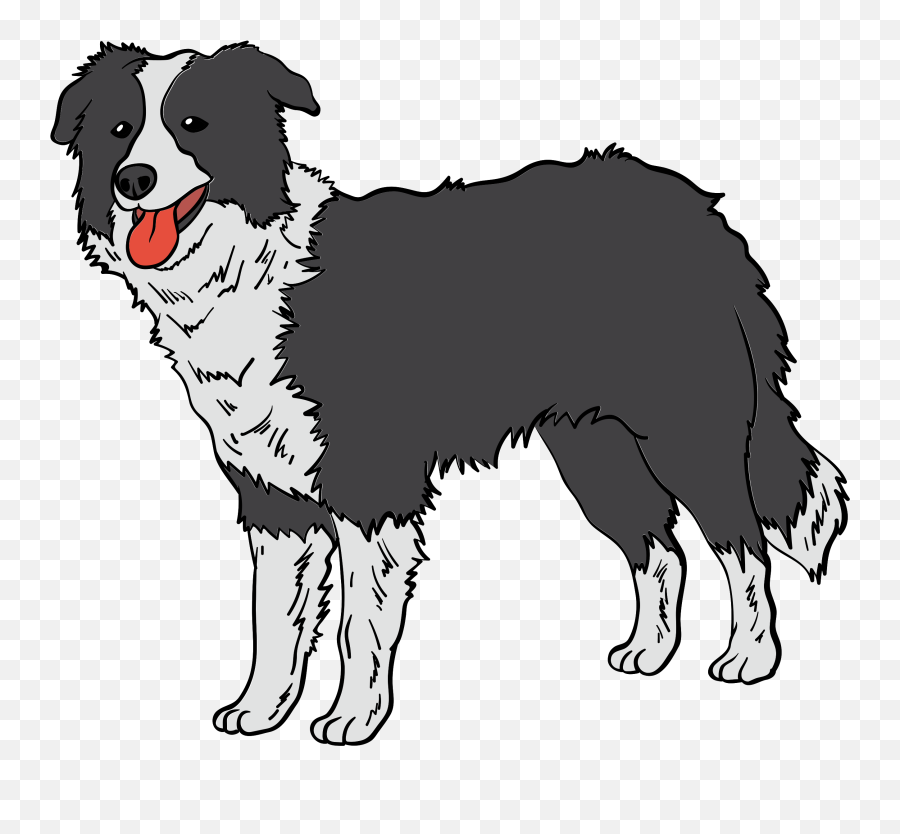 Free Dog Png With Transparent Background - Border Collie Emoji,Husky/border Collie Emoji