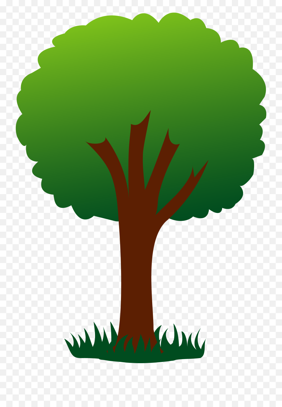 Retro Tree Clipart Clip Art Vintage - Simple Tree Emoji,Coco Emoji Clip