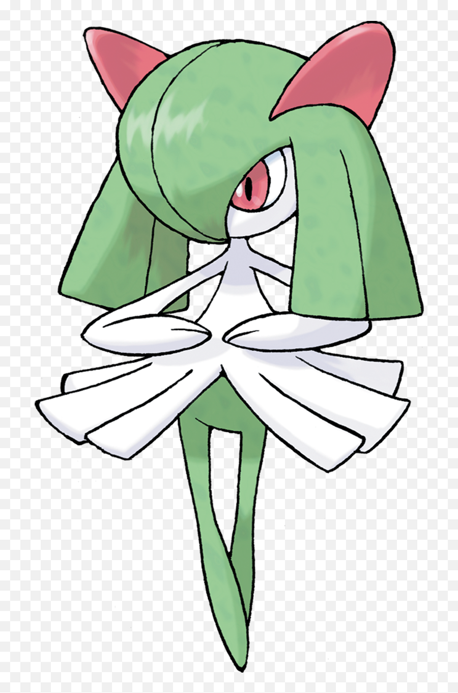 Kirlia Pokémon - Bulbapedia The Communitydriven Pokémon Pokemon Kirlia Emoji,The Rock Emotion Printable