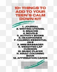 Calm Down Kits For Teens Thatdopemomblog - Dot Emoji,A World Wind Of Emotions