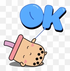 Bubble Tea Factory Stickers For Whatsapp - Dot Emoji,Bubble Tea Emoji