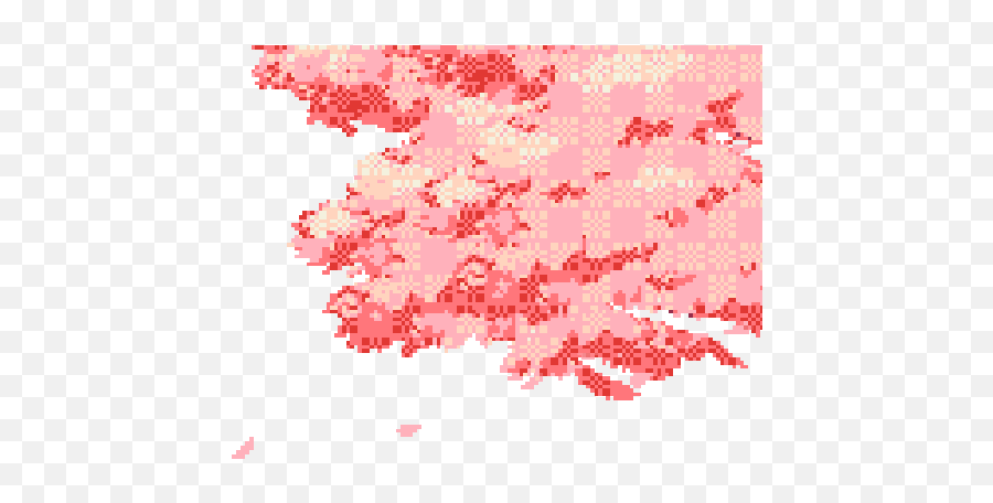 Top Pixelated Noose Stickers For - Cherry Blossom Gif Png Emoji,Noose Emoji