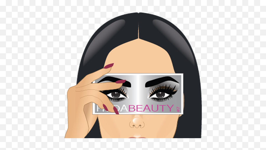 Huda Beauty New Emoji App British Vogue British Vogue - Huda Beauty Illustration,How To Drop Mic Emoji