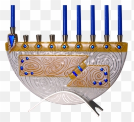 Hanukkah Menorah Nova Amber - Menorah Emoji,Hanukkah Emoticons For Twitter