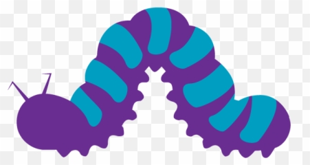 Vsc - Purple Caterpillar Clipart Emoji,Purple Caterpillar Emoticon