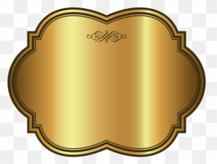 Gran Bandera Dorada Png Transparente - Transparent Background Gold Banner Png Emoji,Emojis Banderas