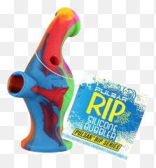 Pulsar Rip Silicone Mini Bubbler U2014 Canna Cabana - Art Emoji,Text Emojis Rip