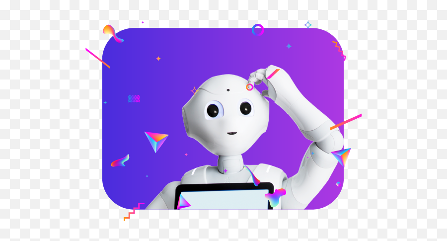 Pepper Robot For Rent Pepper Robot For Events Robot Rental - Dot Emoji,Robot With Emotions